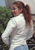 Женская белая байкерская куртка - косуха  "Невеста байкера" - l6027lwx.jpg