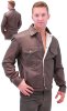 Кожаная куртка Denim Style с подкладкой из Шерпы - M1412HN_0645.jpg