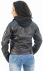 Женская куртка из тяжёлой буйволиной кожи с закруглённым воротником и съёмной подкладкой с капюшоном - L11011ZK_0156.jpg