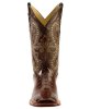 Ковбойские сапоги Ferrini Chocolate Alligator Belly Print Cowboy Boots - Square Toe - 036G39_47_ft.jpg