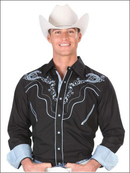 Мужская ковбойская рубашка JR-33898