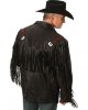 Кожаная куртка с бахромой Kobler Mohawk - 
