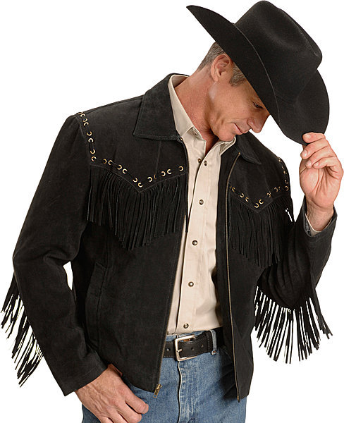 Ковбойская мужская куртка Scully Boar Suede Fringe Оригинальная куртка ковбоя "Дикого запада" от известных мастеров кожевенного дела компании Scully!  Свиная замша, подкладка атлас в классическом стиле "Дикого запада". 
