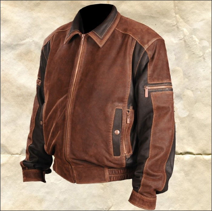 Кожаная куртка Driver Кожаная куртка Driver сделана из двух видов высококачественных  кож в современном неповторимом стиле компании.
