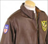 Кожаная лётная куртка ВВС США Flying Tigers A-2 - 