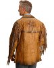 Кожаная ковбойская куртка Kobler Maricopa Beige - 