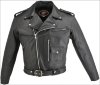 Легендарная американская байкерская куртка-косуха "Чёрный жеребец"  Horsehide - 
