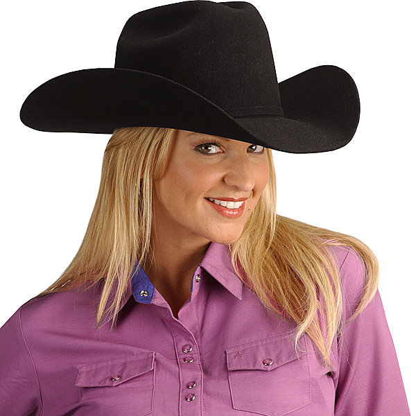 Женская ковбойская шляпа Bailey Miss Rodeo America 4X Эта женская ковбойская шляпа была специально произведена для конкурса мисс Родео Америки! Шляпы различных цветов, по этому их можно подобрать под любой костюм. 
 
доставляется напрямую от производителя в течение 25-30 дней с момента оплаты заказа