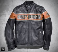 Мотоциклетная кожаная куртка Harley-Davidson ®