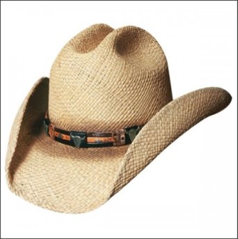 Ковбойская соломенная шляпа  Bullhide Cody - Shapeable