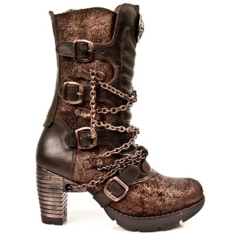 Женские байкерские ботинки New Rock M.TR008-C1