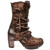 Женские байкерские ботинки New Rock M.TR008-C1 - 