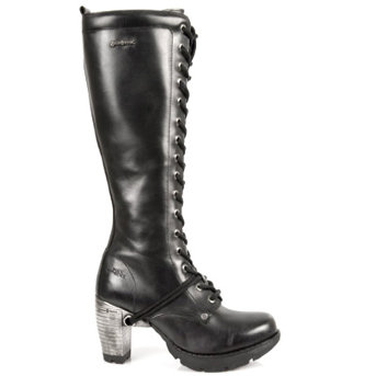 Женские высокие байкерские ботинки New Rock M.TR005-S1