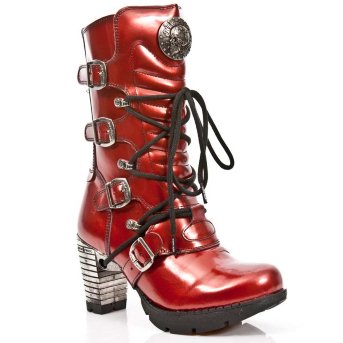Женские байкерские ботинки New Rock M.TR003-C10